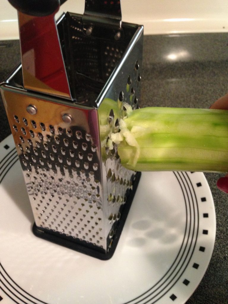 Grated Zucchini